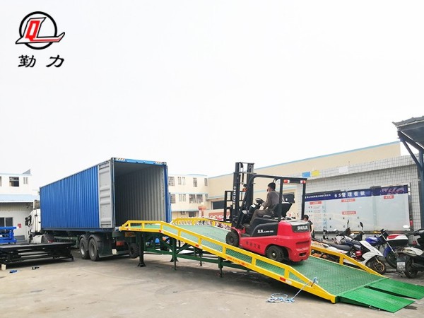 移动式登车桥产品定制流程